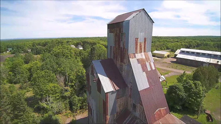 Champion #4 Shaft House, Painesdale, Michigan. Yun...