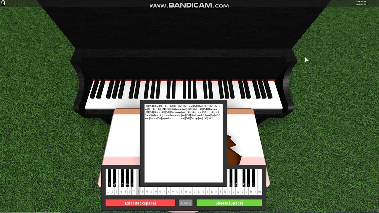 ocean eyes virtual piano