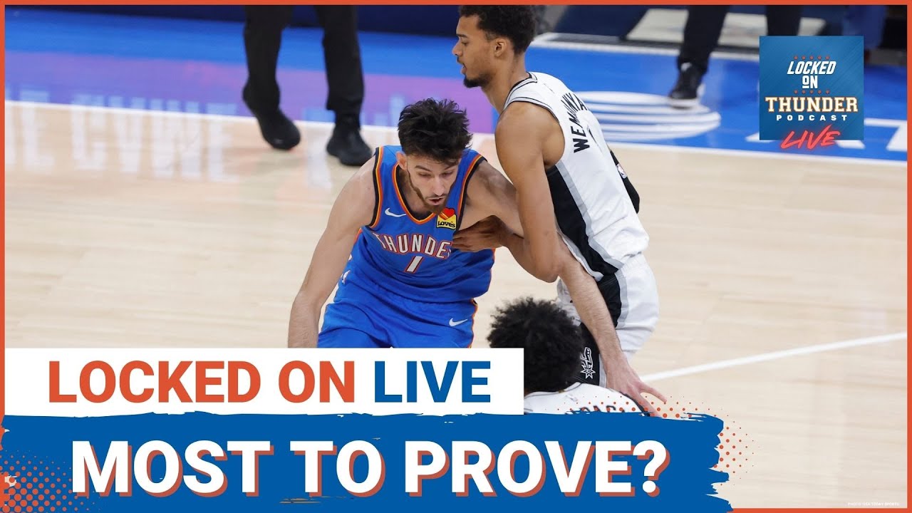 LIVE: OKC Thunder At the Half Way Point | Who Has the MOST TO PROVE in 2nd Half?