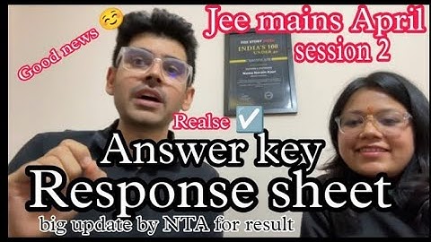 Jee Main Answer Key 2023 | Jee Main Session 2 Answer Key 2023 | Jee Main Answer Key 2023 Kaise Dekhe