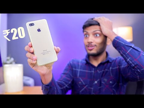 TURN ANY PHONE INTO IPHONE XS GOLD for Just Rs 20 ! *Mobile Skin Trick*