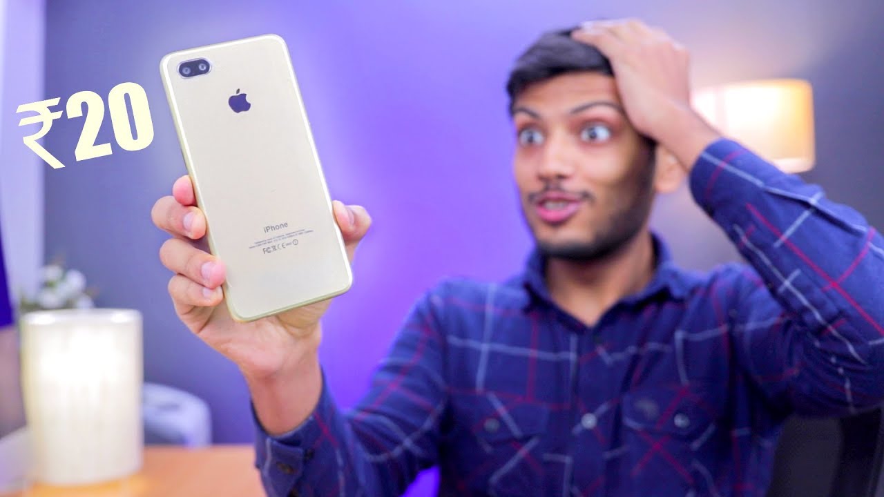 Download TURN ANY PHONE INTO IPHONE XS GOLD for Just Rs 20 ! *Mobile Skin Trick*