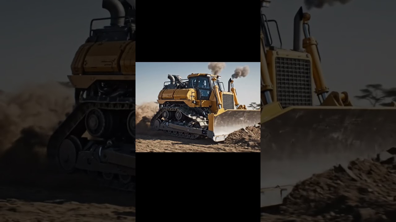 Real Elephant Transforms into CAT D11 Bulldozer | Ultimate Power Morph 🐘 