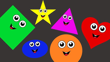 Shapes Song for Kids | Fun Learning with Colorful Shape Characters