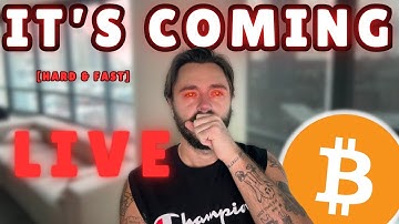 BITCOIN AND CRYPTO BOUNCE ALERT!!!!!! LIVE 🚨