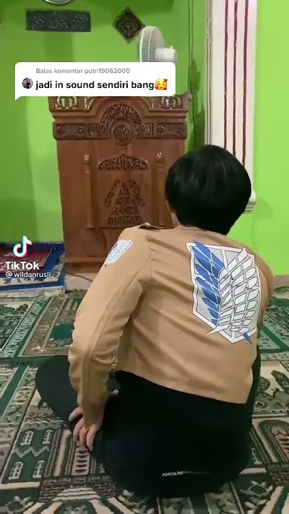 bangunin orang sahur versi attack On titan