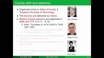 SDE Course Intro 2016