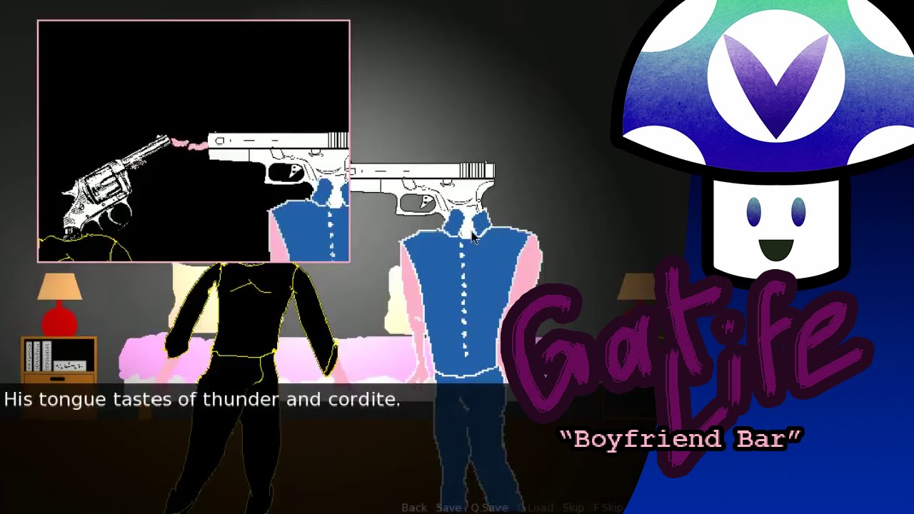 ⁣[Vinesauce] Vinny - Gat Life: Boyfriend Bar (Gun Dating Sim)