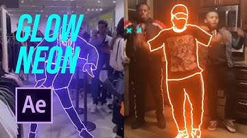 Glowing Lines Effect like Blottermedia Dance | After Effects Tutorial