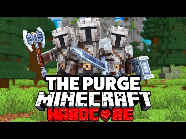 100 Players Simulate a MEDIEVAL PURGE in Minecraft... REMATCH class=