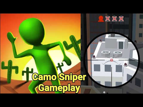 Camo Sniper Game Gameplay