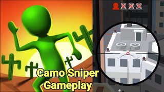 Camo Sniper Game Gameplay