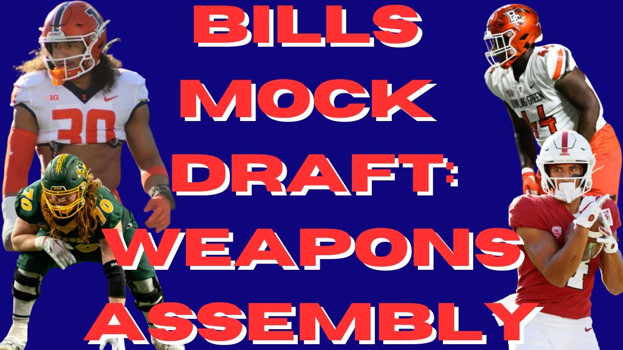 BUFFALO BILLS MOCK DRAFT Weapons ASSEMBLY The Sports Brief Podcast