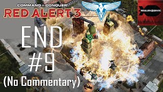 C&C: RA3  Allied Campaign Playthrough Part 9 FINAL (The Moon Shall Never Have Them, No Commentary)