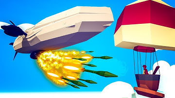 TABS - They Made Insane AIRSHIPS in the Unit Creator?! - Totally Accurate Battle Simulator