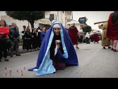 San Cipriano d'Aversa (CE) - Rappresentazione storica della VIA CRUCIS  (09.04.23)