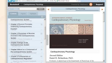 Bookshelf Online - Navigating in the e-textbook