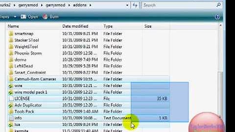 How to insert Addons in to your Garry