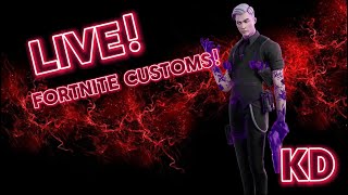 ?LIVE Fortnite customs with veiwers