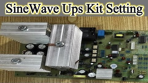 SineWave Ups Kit Setting | How To Tune SineWave Ups Kit