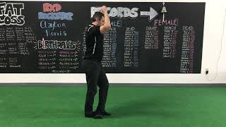 Toe Touch Progression 3 on 1/2 Foam Roll
