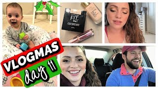 VLOGMAS DAY 11 | Makeup I’m Wearing Today, Gigi’s Belly Laugh, Out to Lunch!