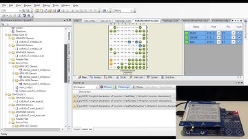 Cypress PSoC6 BLE Pioneer Kit  RGB control