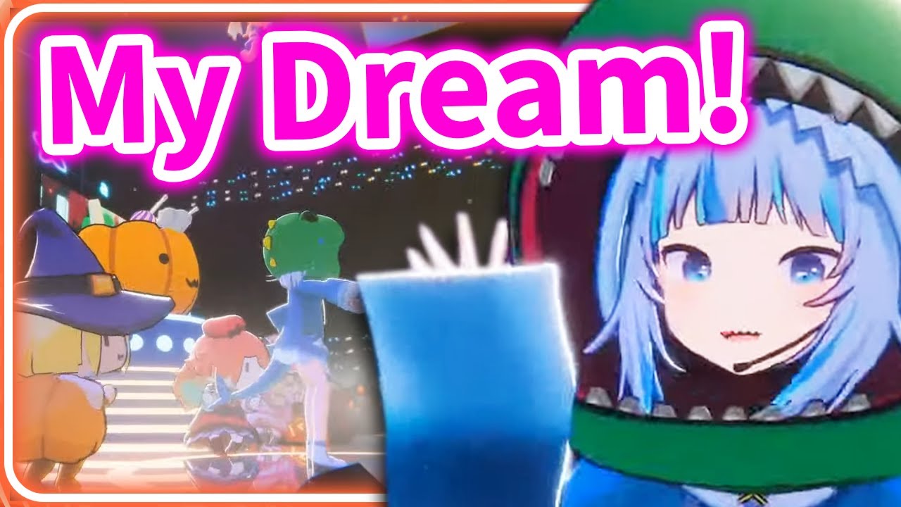 3D Gura Finally does Idol Step with her Gen Mates 【HololiveEN】