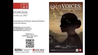May 9, 2025, The footprints of Chinese American Women: a 250-year history