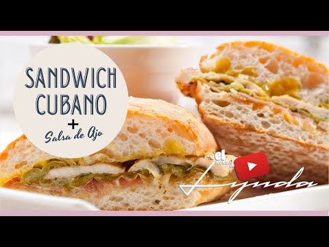 Sandwich Cubano - Salsa de Ajo - Como Hacer un Sandwich Cubano - elmundodelynda