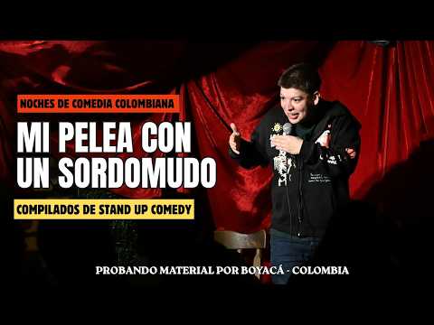 MI PELEA con un SORDOMUDO - Diego Martinez - Stand Up Comedy (Colombia)