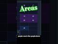 The Areas Function in Excel #excel #exceltips
