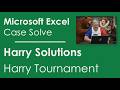 Harry Solutions | Excel Case Walkthrough | Harry Tournament 2026 Round 4