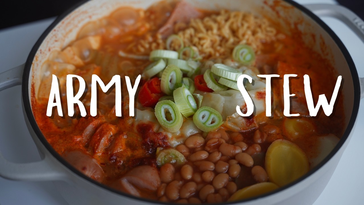 Как приготовить корейское армейское рагу дома (рецепт будэ ччигэ)