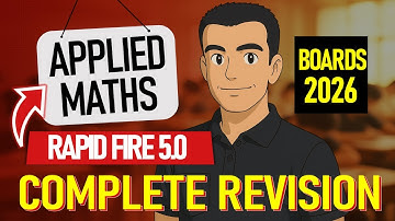 Class 12 Applied Maths Best Revision Batch 2026 | Applied Mathematics Class 12 Revision Batch 2026