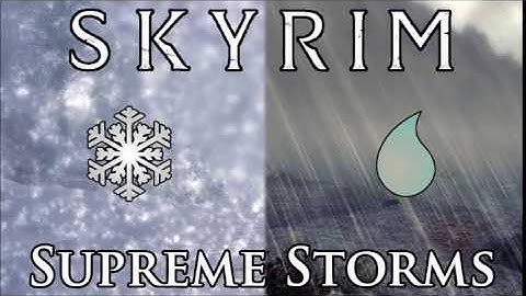 Skyrim mod Supreme Storms para Xbox 360 RGH/JTAG