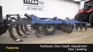 DMI 730B, 21 Ft, 9 Shank, Hyd Disc Depth Adj, Disc Lev Sold on ELS!