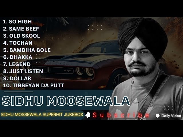 Sidhu moosewala All Songs | Sidhu moosewala New songs 2024 #siddhumoosewala all song trending songs class=