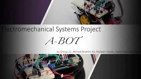 Electromechanical Systems Video | DCU | 2016