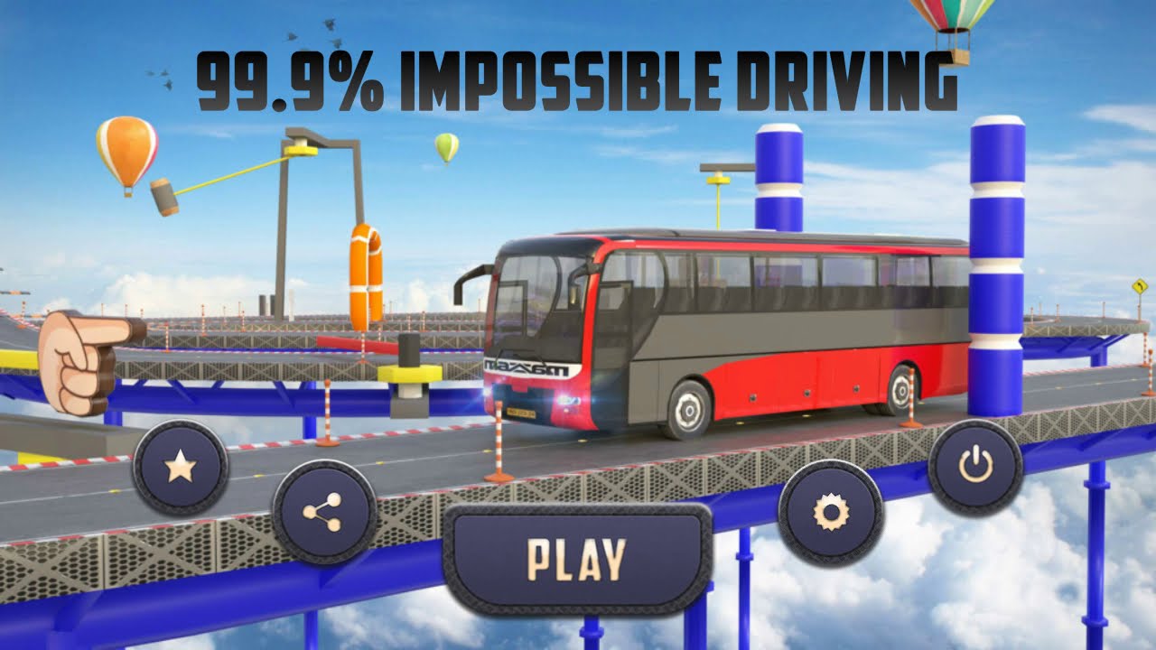 Impossible Game:Bus Driving and Simulator/Android gameplay - YouTube