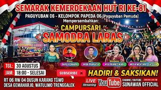 🔴LIVE!🇮🇩 Campursari SAMODRA LARAS, BT AYA PRAMESWARI, MEGA MENTARI - supotr by L BARKA AUDIO
