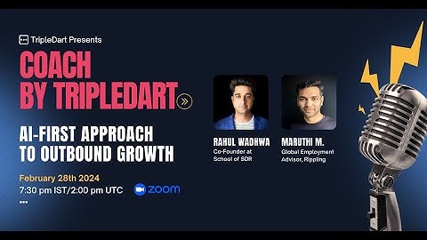 Coach Episode 2: AI-First Approach to Outbound Growth by School of SDR