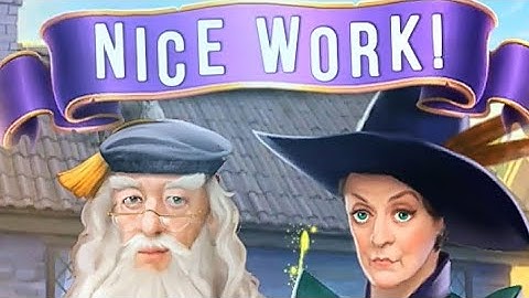 Harry Potter Puzzles & Spells -   Level 1 Gameplay