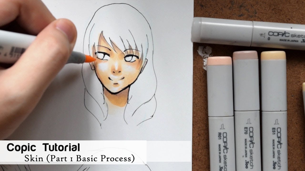 How to use copic markers tutorial 20