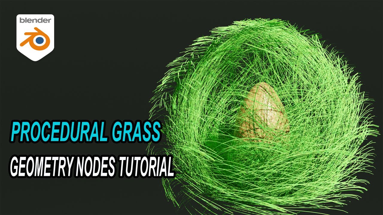 how-to-make-grass-in-blender-geometry-nodes-blender-tutorial-youtube