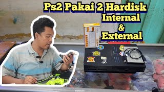 Mencoba main Ps2 Pakai 2 Hardisk❗ Hardisk internal & Hardisk External