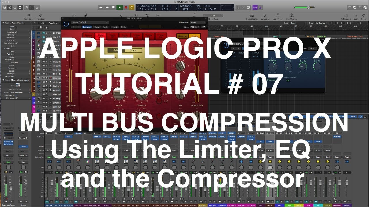 HOW TO MAKE A TRACK IN LOGIC PRO X : PART 07 - YouTube