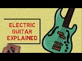Electric guitar explained in 2 minutes animation
