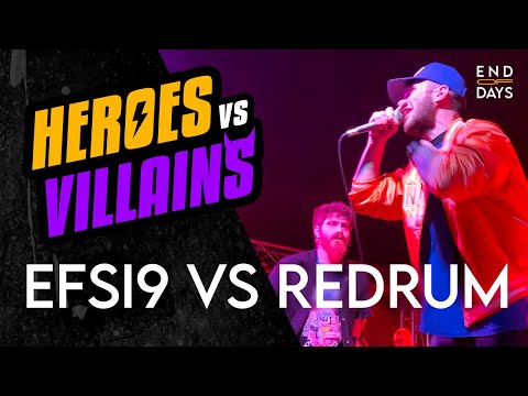EFSI9 vs REDRUM - 1 vs 1 - HEROES VS VILLAINS