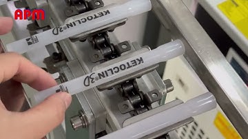 Syringe Screen Printing machine with LED Drying